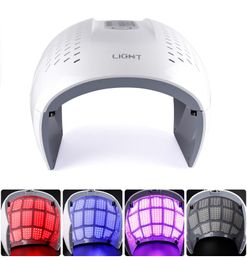 Foldable 3 Color LED Facial Treatment Pon Therapy Mask PDT Skin Rejuvenation Face Beauty Machine LED Light Therapy8448065