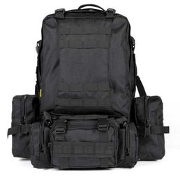 Tactical 50L 4 in 1 Molle Backpack Waterproof Military Rucksack Hiking Camping Outdoor Travel Climbing Army Men039s Bag Backpac4422239