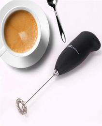 Electric Milk Frother Egg Beater Kitchen Drink Foamer Whisk Mixer Stirrer Coffee Cappuccino Creamer Whisk Frothy Blend Whisker9298704