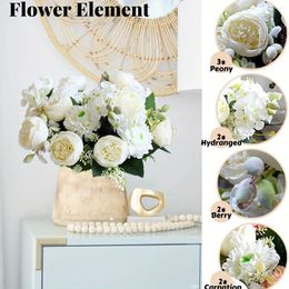 Decorative Flowers 1pc Artificial Silk Rose Home Vase Garden Arch Wedding Bridal Bouquet Christmas Garland Festival Diy Decoration