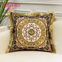 Avigers Luxurious Cushion Printing Tassel Velvet Throw Pillow Core Home Decorative European Design Srusader Sofa Bedroom Pillow Y200723 241M