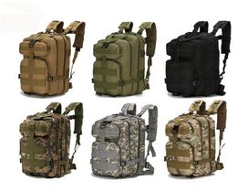 Outdoor Military Camouflage Backpack Nylon 30L Waterproof Tactical Backpack Sports Camping Hiking Fishing and Hunting Bag5075618