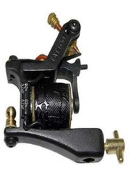 Iron Tattoo Guns TDial Tattoo Machines 10 Wrap Coils chines Liner Shader Black Guns For Tattoo Supplies3066356