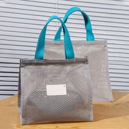 Storage Bags Dirty Resistant Lunchbox Bag Tote Lunch Bento Cosmetic Organiser Mesh Shopping Utensils Travel Beach