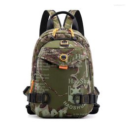 Backpack 2024 Fashion High Quality Nylon Men Small Travel Rucksack Teenage Boys Casual School Bag Chest Shoulder Mochila