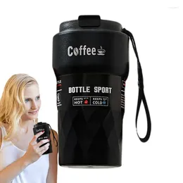 Water Bottles Thermal Coffee Mug 510ml Portable Vacuum Insulated Travel Cups For Wine Whiskey Beer Cocktails Camping