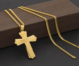 Men Pendant Fashion Chain Necklaces Design Filling Pieces Punk Jewelry Hip Hop Golden Rock For Mens8963988