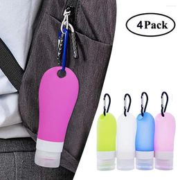 Storage Bottles Wake Pray Coffee Mug Empty Containers Keychain 60ml Cap Leakproof Flip Travel Plastic Clear Cleaning Star Shaped Dish