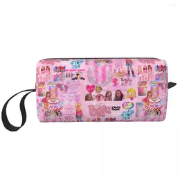 Storage Bags Custom Bratzs Doll Toiletry Bag Women Cartoon Tv Movie Makeup Cosmetic Organiser Lady Beauty Dopp Kit Case