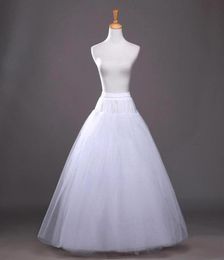 Stock Summer A Line White Wedding Petticoats Underdress Bridal Slip for Wedding Dresses Bridal Petticoats 3904128