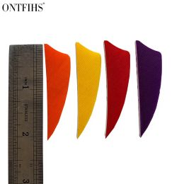 Darts 50 PCS 2 Inch Right /Left Wing Natural Turkey Feathers Shield Cut Archery Fletches Feather Archery Accessories