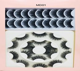 18pairs 25mm 3D Mink Lashes Natural Long False Eyelashes Volume Fake Lashes Makeup Extension Eyelashes maquiagem9793868