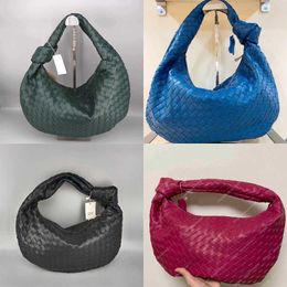 designer genuine Handheld wallet 40cm Woven Baskets Buns Chaoda 2024 Dumpling leather bags Cloud Knotted Vegetable luxuries designers women black bag tote 4ZUC