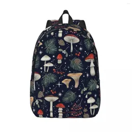 Backpack Winter Forest Canvas Backpacks For Men Women Water Resistant College School Magic Bag Print Bookbags