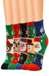 women039s socks lady christmas gift sock fashion winter cute wool 3d ladies crazy sock female thermal warm animal socks5099964