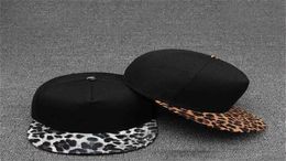 TOHUIYAN Leopard Cap Women Baseball Hat Autumn Flat Brim Hip Hop Caps Fashion Gorras Sport Caps Streetwear Men Hats 2107261926155