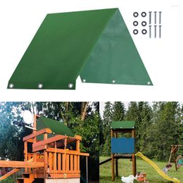 Tents And Shelters 89 X 43inch Swing Set Replacement Tarp Cover Playground Playset Roof Canopy Waterproof