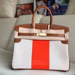 12A 1:1 Top Quality Designer Tote Bags Specially Customised Niche Canvas Patchwork Saddle Leather Creative Design Stylish Women's Luxury Handbags With Delicate Box.