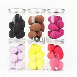 BN7A Makeup Tools 7 mini cosmetic sponge facial cosmetic powder puffs for basic cream concealer cosmetic mixer tools with storage box d240510