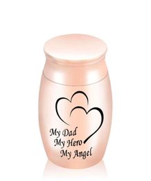 Small Cremation Keepsake Urns for Human Ashes Mini Cremation Urn for Ashes Cremation Funeral UrnMy Dad My Hero My Angel 30 x 40mm1817912