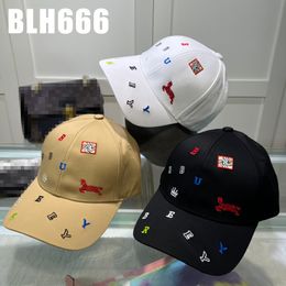 Fashion Outdoor Sports Cotton Baseball Caps For Women Men Retro Letter Embroidered Snapback Hat Spring Summer Casual Rebound Cap