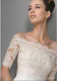 wedding bolero Lace Latest Design Elegant Bridal Bolero Jacket Half Sleeves Fast lace jacket bridal3492353