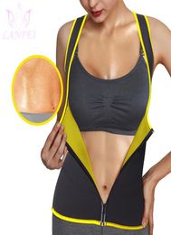 Men039s Body Shapers LANFEI Slimming Sweat Shaper Sauna Vest For Women Belly Reduce Tummy Control Tops Fajas Waist Trainer Cors2448250