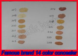 New makeup Base Make up Cover Extreme Covering liquid Foundation Hypoallergenic Waterproof 30g Cheap Skin Concealer 14 color3906526