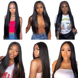 Colourful Europe and America Straight Lace Front Wig Pre Plucked Lace Frontal Synthetic Hair Wigs for Women Girls DHL Free