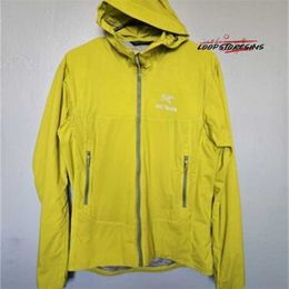 Projektanci marka Windbreaker Kurtki z kapturem łuk Atom SL Hooded For Men 9yzx