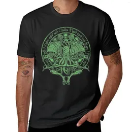 Men's Tank Tops The Idol Sick Green Variant Cthulhu God Art T-Shirt Summer Clothes Plus Sizes Blacks Oversized Mens White T Shirts