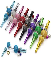 New Design Metallic Blunt Holder Jewelry Hookah Shisha Mouth Tips Filter Mouthpiece Selling in 20201796683