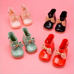 Boots La MaxPa Fashion Children Rain Kids Waterproof Shoes Baby Girls Boys Jelly Soft Infant Shoe