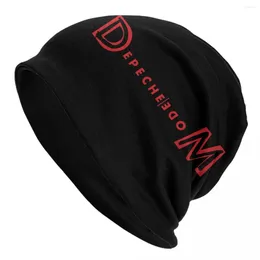 Berets Depeches Cool Mode Skullies Beanies Caps Unisex Winter Warm Knit Hat Men Adult Electronic Music Bonnet Hats Outdoor Ski Cap