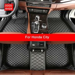 Floor Mats Carpets Customised car floor mats for Honda city car parts foot mats T240509