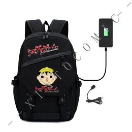 School Bags Friend Game Surrounding Backpack Large Capacity Schoolbag USB Computer Bag