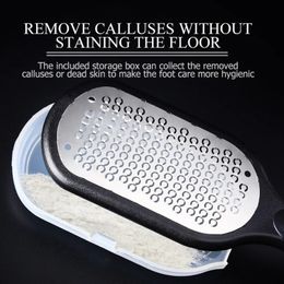 NEW Colossal Foot Scrubber Foot File Rasp Callus Remover Stainless Steel Grater Foot Care Pedicure Toolscallus remover tool