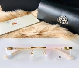 2020 new fashion designer optical glasses and sunglasses Z102 square rimless frame transparent lens animal legs Vintage simple sty5146027