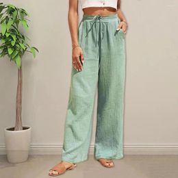 Women's Pants Women Wide-leg Stylish Casual With Wide Leg Adjustable Drawstring For Comfortable Streetwear Leisure