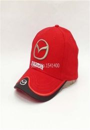 New arrived for four season Mazda baseball cap whole red black beige blue colure T2001041483820