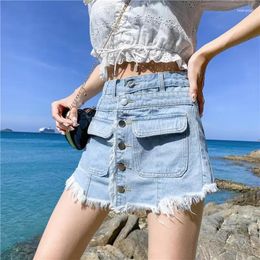 Women's Jeans 2024 Women Fashion Denim Shorts Plus Size Summer Casual Style Stretch
