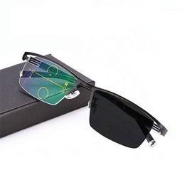 Sunglasses MINCL Sun Pochromic Reading Men Adjustable Vision With Multifocal Diopter Progressive Glasses Lentes FML1 2195
