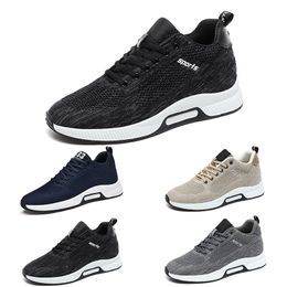 2024 men women running shoes mens outdoor sports trainers black white beige breathable comfortable womens walking sneakers