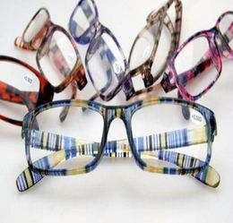 50pcslotfashion Colourful reading glasses variety Colours strength power from 100 to 400 accept mixed order7000662