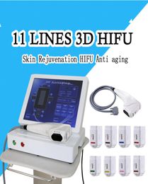 Other Beauty Equipment Original 3D Hifu Body Slimming Machine Portable Ultrasound Facial Tightening Anti Ageing 8 Hifu Cartridge5345755