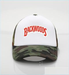 Beanies Fashion Hat Letter Backwoods Printing Baseball Caps Men Women Summer Sun Hip Hop Hats Drop Delivery 2021 Sports Outdoors A3786046