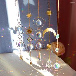 Decorative Figurines Crystal Outdoor Wind Chime - Beautiful Light Catcher For Garden Balcony And Home Decor