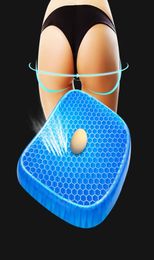 Silicone Ice Pad Gel Seat Cushion Egg Nonslip Cool Soft Comfortable Outdoor Honeycomb Massage Sitter Office Chair Car Cushion DBC2725388