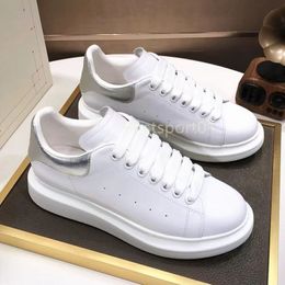 Designers oversized Dress Shoes sneaker Casual Shoes Sole White Black Leather Luxury Espadrilles mens high-quality Flat Lace Up Trainers sneakers size 35-44 w3