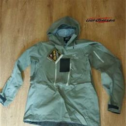 Designers märke Windbreaker Hooded Jackets Jackor Brand New SV Jacket Size L Large